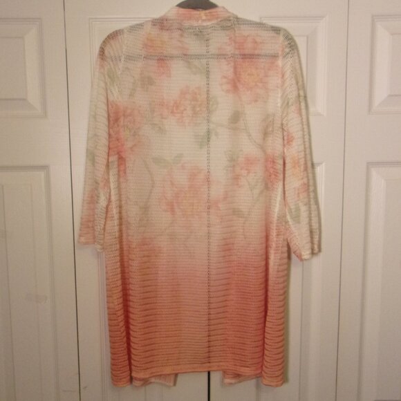 CAL STYLE Lightweight Summer Cardigan Size Medium - Picture 7 of 8